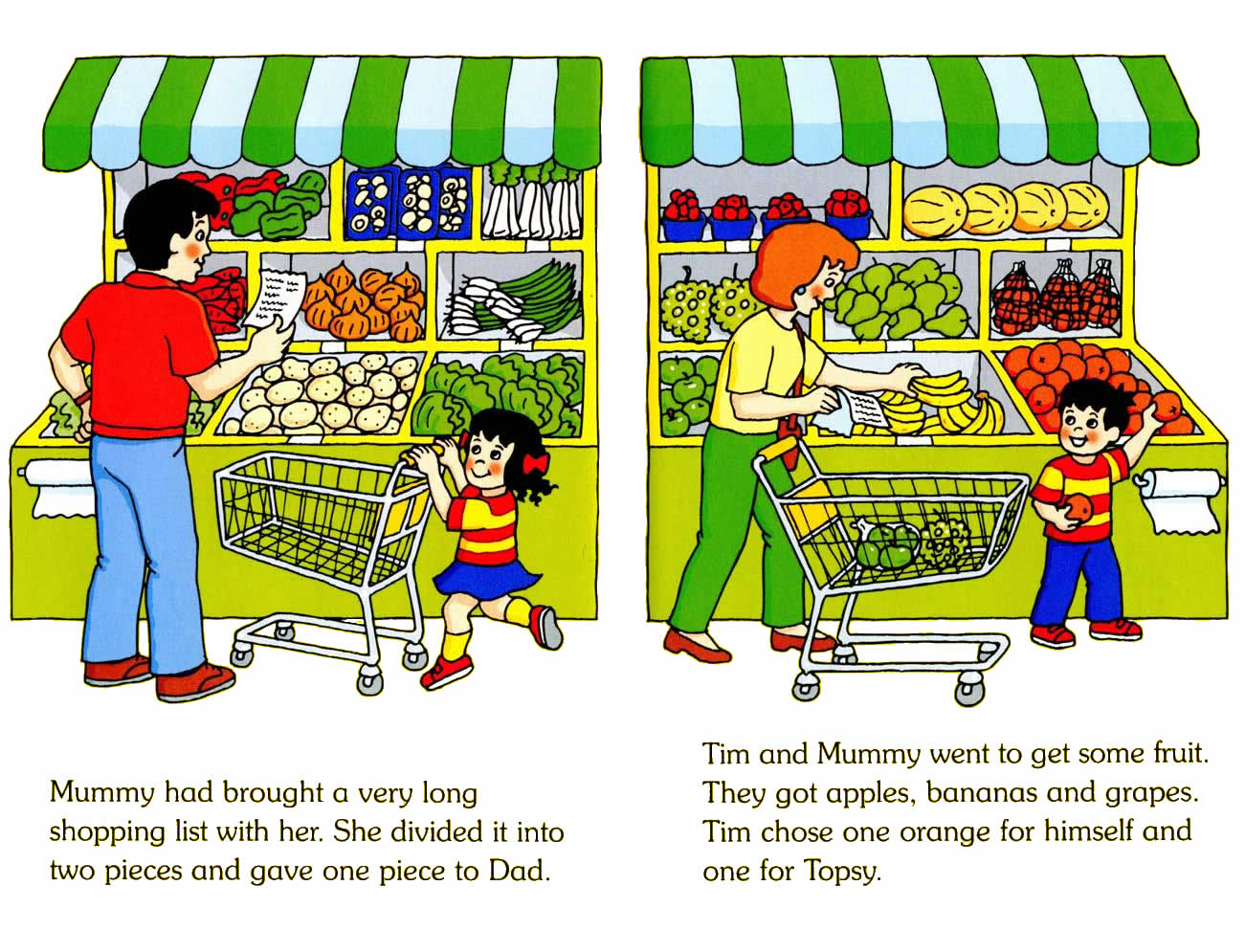 Ladybird - Topsy Tim Books - Little Shoppers (05),绘本,绘本故事,绘本阅读,故事书,童书,图画书,课外阅读
